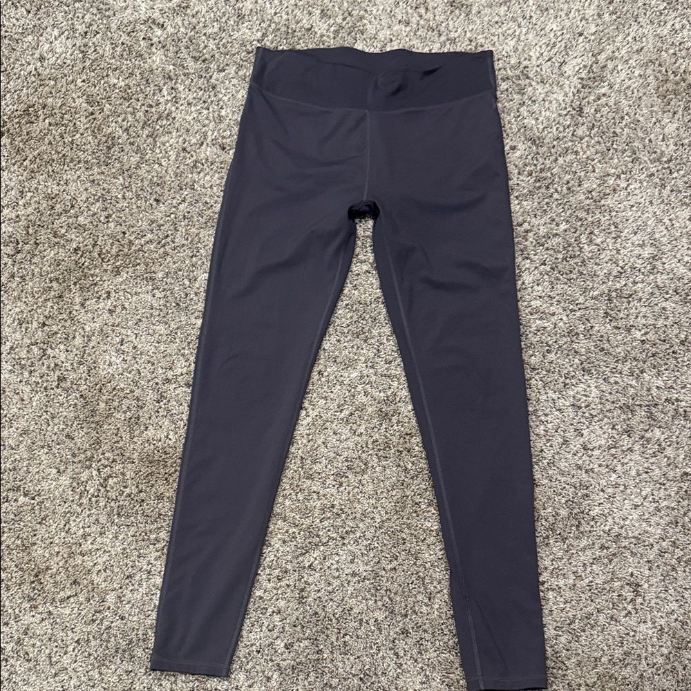Fabletics Charcoal High-Waist Performance Leggings